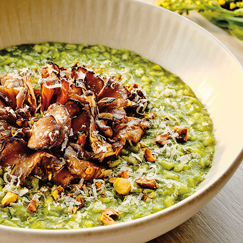 Spring Risotto - Dinner Recipe | BCLIQUOR